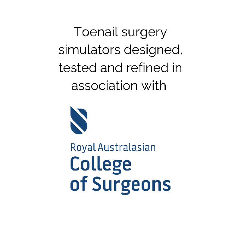 Ingrown toenail simulator - training clinic 'starter kit' - Medimodels